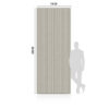 WPC Płyta Węglowa White Stripes Mat 280x110