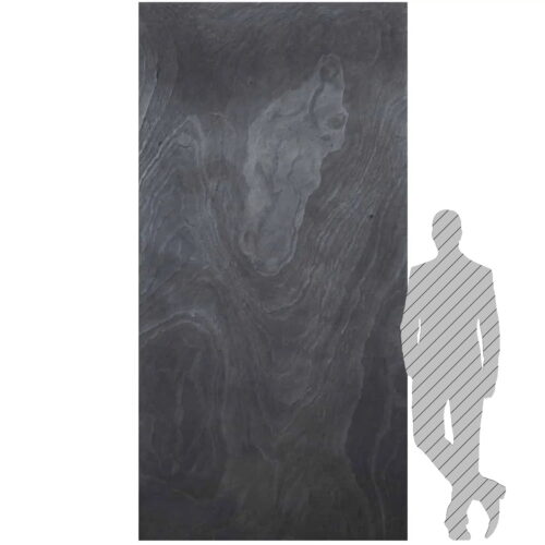 Fornir kamienny Black Slate 122x305x0,2 cm