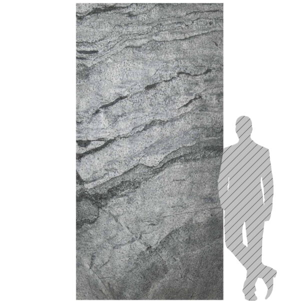 Fornir kamienny Silver Grey 305x122x0,2 cm