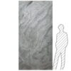 Fornir kamienny Silver Grey 305x122x0,2 cm