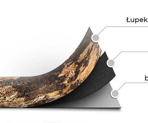 Fornir kamienny Silver Shine 244x122x0,2 Tkanina