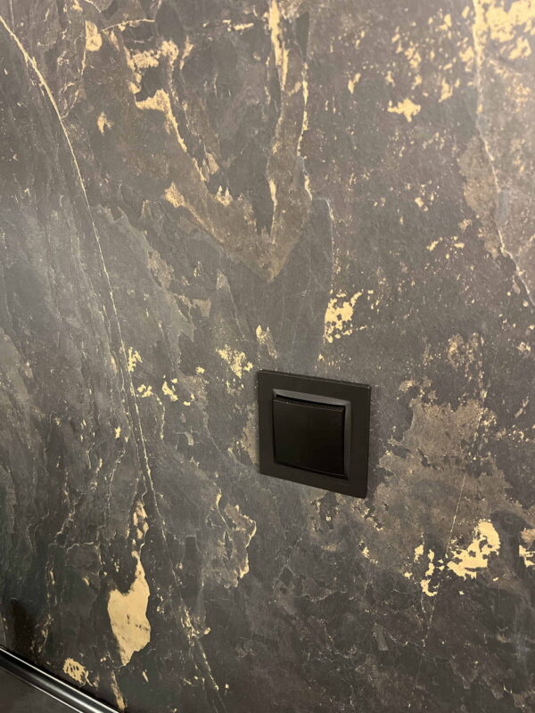 Fornir kamienny Black Slate Gold 122x61x0,2 cm