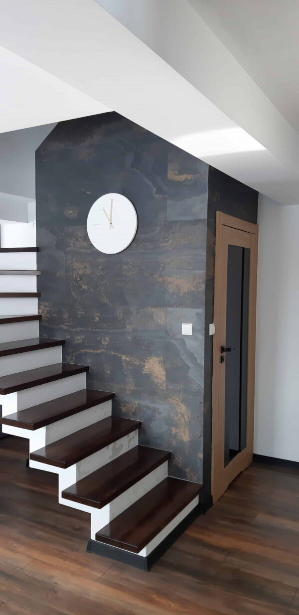 Fornir kamienny Black Slate Gold 122x61x0,2 cm
