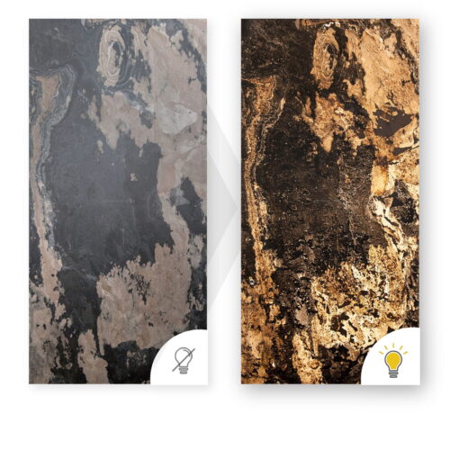 Fornir kamienny Autumn Rustic 122x61x0,2 cm Przezroczysty