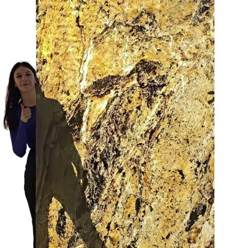 Fornir kamienny Burning Forest 244x122x0,2 cm Przezroczysty