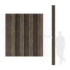 Lamele Dark Wood 300x15,3x2,4 cm
