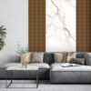Lamele Gold Copp 300x15,7x1,8 cm