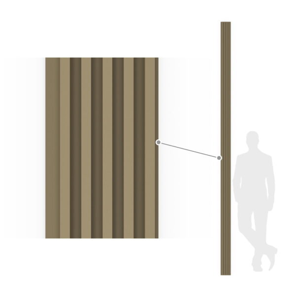Lamele Vera 300x11x1,8 cm