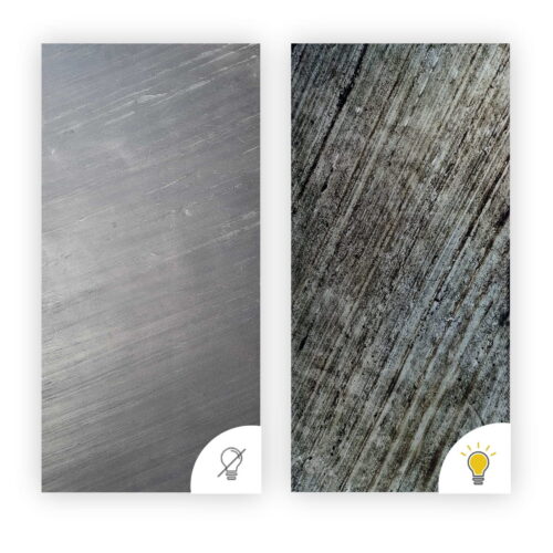 Fornir kamienny Line Black 122x61x0,2 cm Przezroczysty