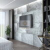 Fornir kamienny Silver Grey 122x61x0,2 cm Przezroczysty