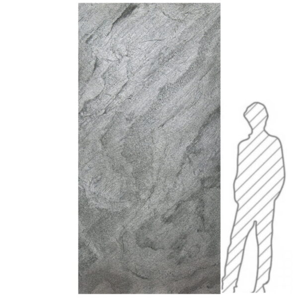 Fornir kamienny Silver Grey 244x122x0,2 cm Przezroczysty