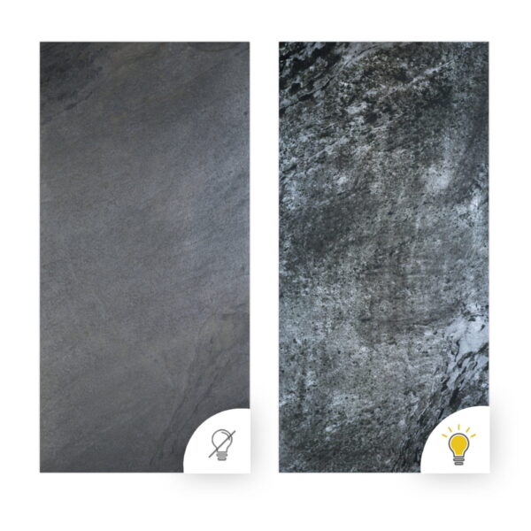 Fornir kamienny Silver Grey 122x61x0,2 cm Przezroczysty
