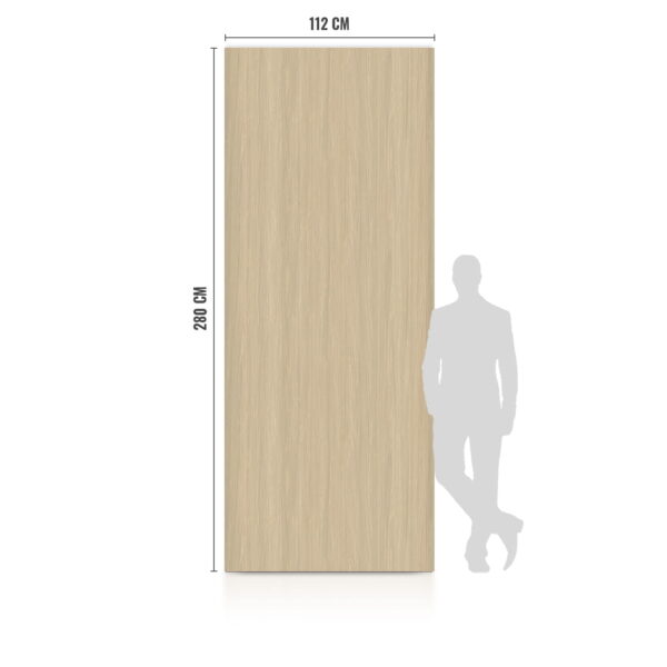 WPC Płyta Węglowa Light Wood Matowa 280x112 cm FastClick