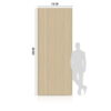 WPC Płyta Węglowa Light Wood Matowa 280x112 cm FastClick