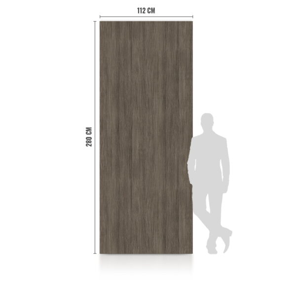 WPC Płyta Węglowa Dark Wood Matowa 280x112 cm FastClick