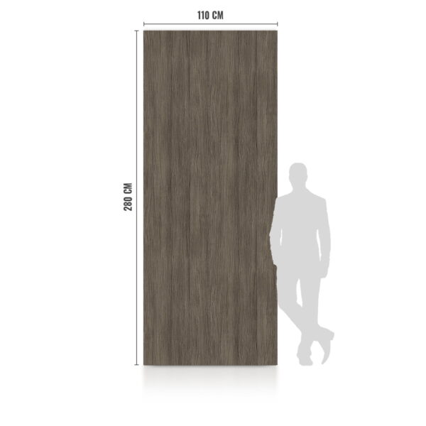 WPC Płyta Węglowa Dark Wood Matowa 280x112 cm FastClick