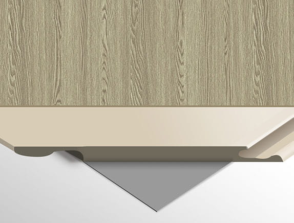 WPC Płyta Węglowa Gray Wood 280x112 cm FastClick