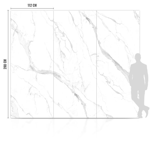 SPC Płyta Węglowa Carrara Polerowana 280x112