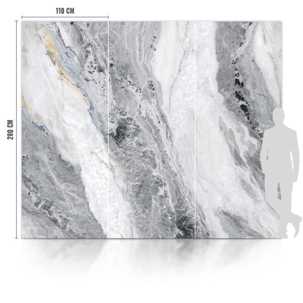 SPC Płyta Węglowa Sea Foam Polerowana 280x112