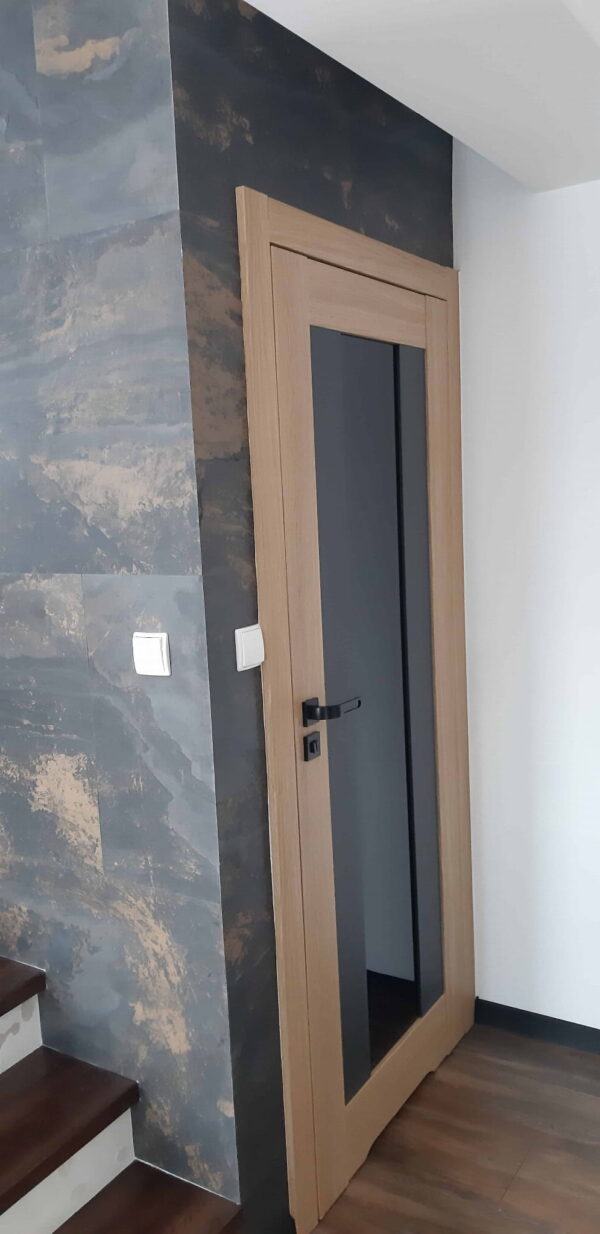 Fornir kamienny Black Slate Gold 122x305x0,2 cm