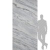 Fornir kamienny Artic Storm 122x305x0,2 cm