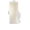 Płyta Węglowa WPC Trawertyn -  3,08 m² - 280x110 cm