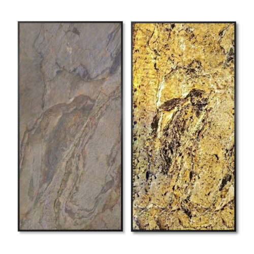 Obraz z Forniru Kamiennego Burning Forest 120x60 cm