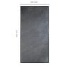 Obraz z Forniru Kamiennego Silver Grey 120x60 cm
