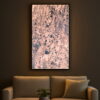 Obraz z Forniru Kamiennego Silver Grey 120x60 cm