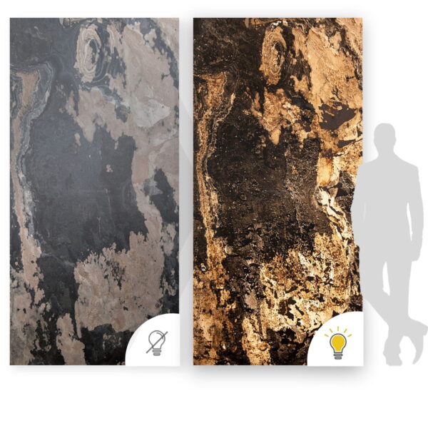 Fornir kamienny Autumn Rustic 122x280x0,2 cm Przezroczysty